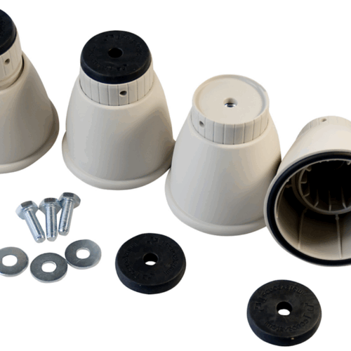 Justerbare fødder - Beige